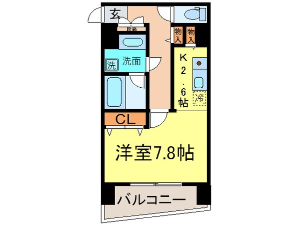 アール押切の物件間取画像